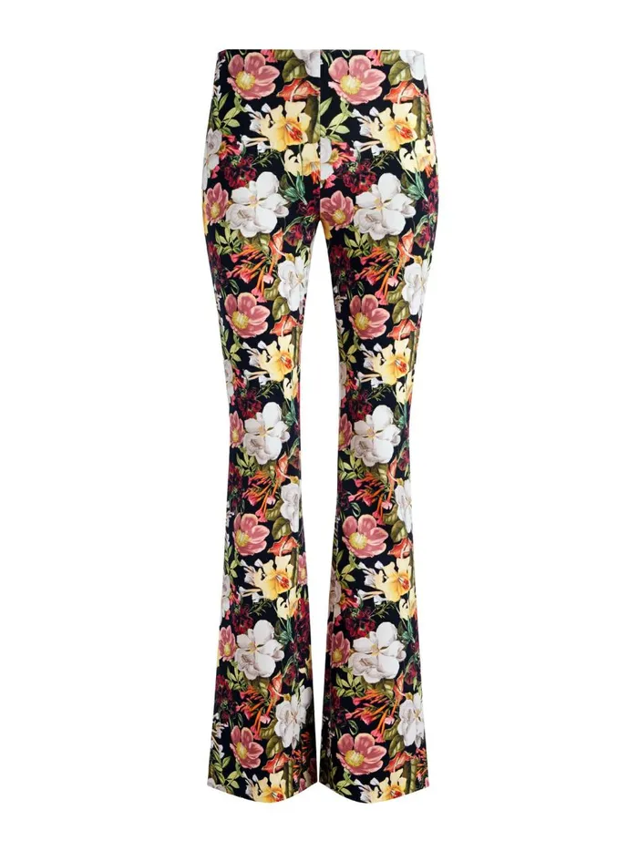 Womens Pants Alice Olivia Brynlee Bootcut Pant Juniper Floral Black