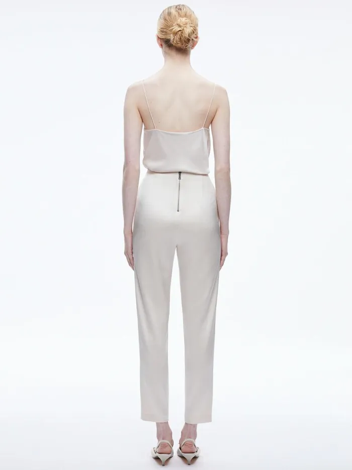 Womens Pants Alice Olivia Jessie Slim Pant Champagne