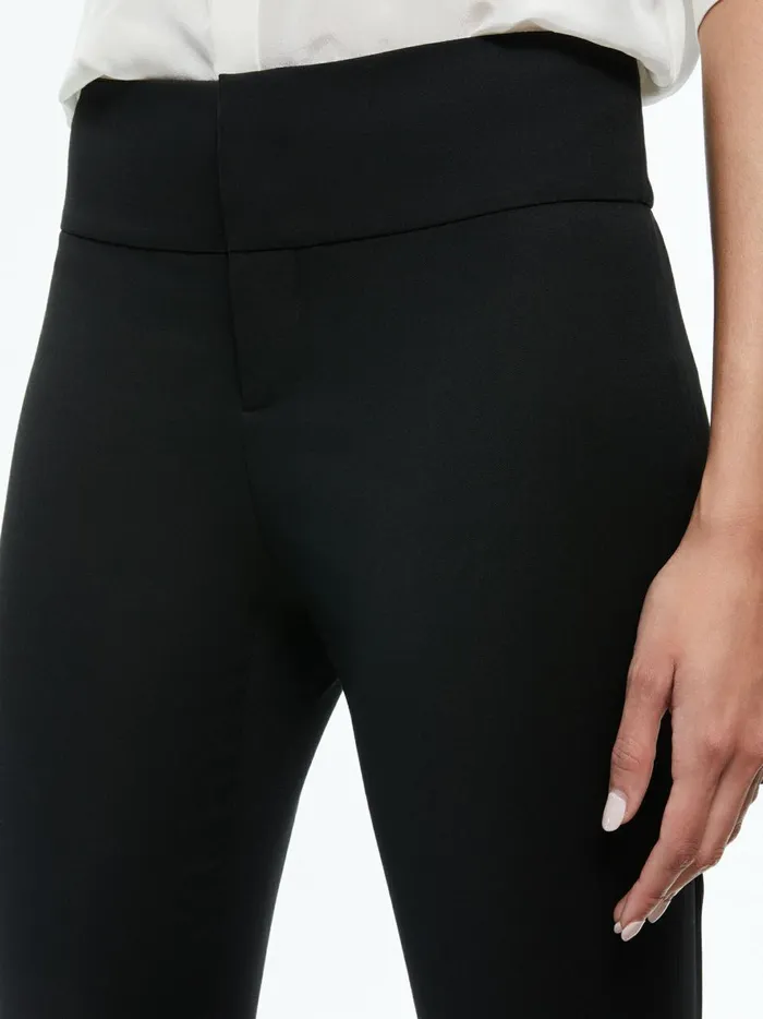 Womens Pants Alice Olivia Olivia Bootcut Pant Black