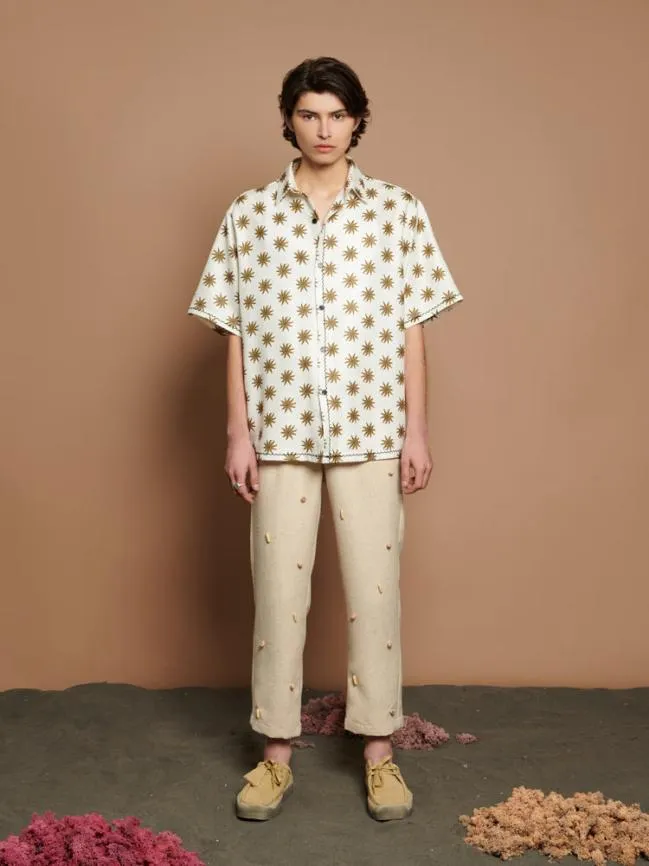 Womenswear Cameron Star Boxy Shirt Sunny White Sister Jane Womenswear Cameron Star Boxy Shirt Sunny White Sister Jane