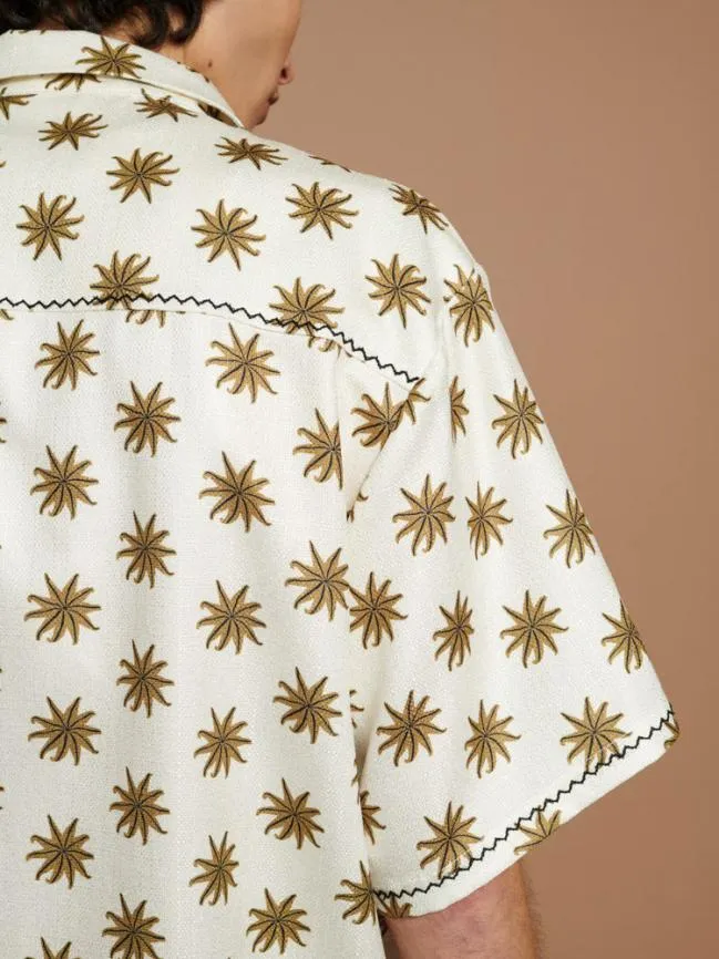 Womenswear Cameron Star Boxy Shirt Sunny White Sister Jane Womenswear Cameron Star Boxy Shirt Sunny White Sister Jane