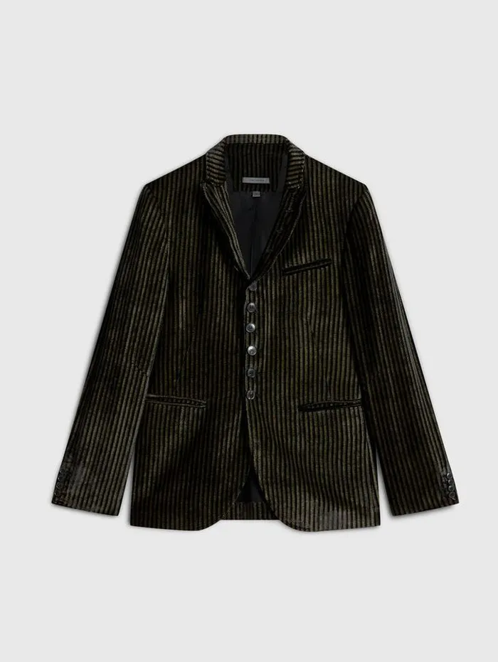 WOODWARD JACKET Black Men John Varvatos Suit Jackets