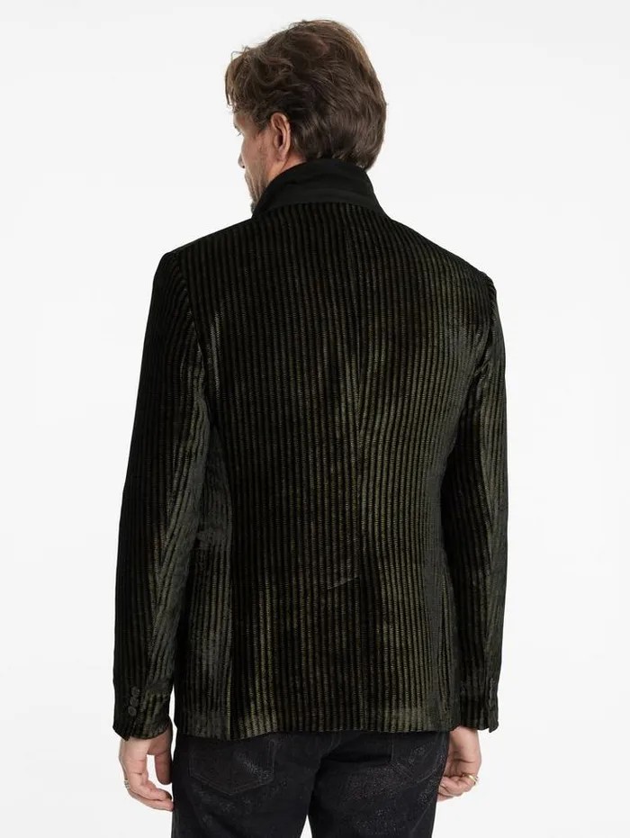 WOODWARD JACKET Black Men John Varvatos Suit Jackets