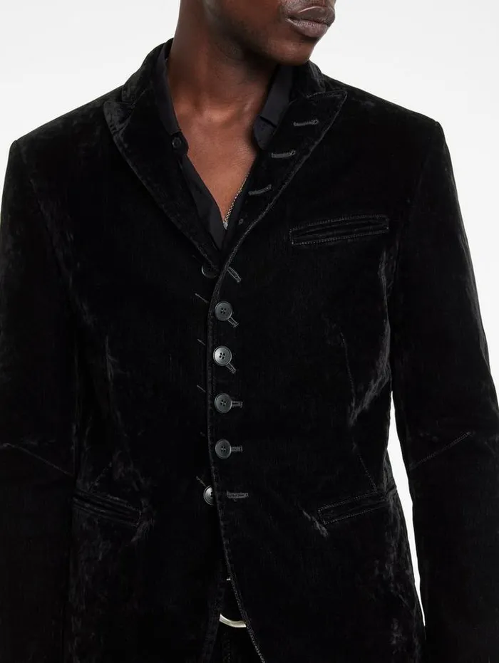 WOODWARD JACKET Black Men John Varvatos Suit Jackets