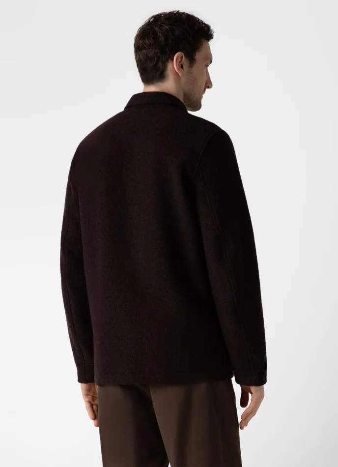 Wool Donkey Jacket Coffee Men SUNSPEL Jackets and Coats
