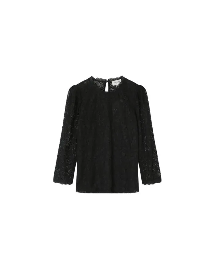 WOVEN TOP NOIR MAGNOLIA Shop Grace and Mila Dressy Tops