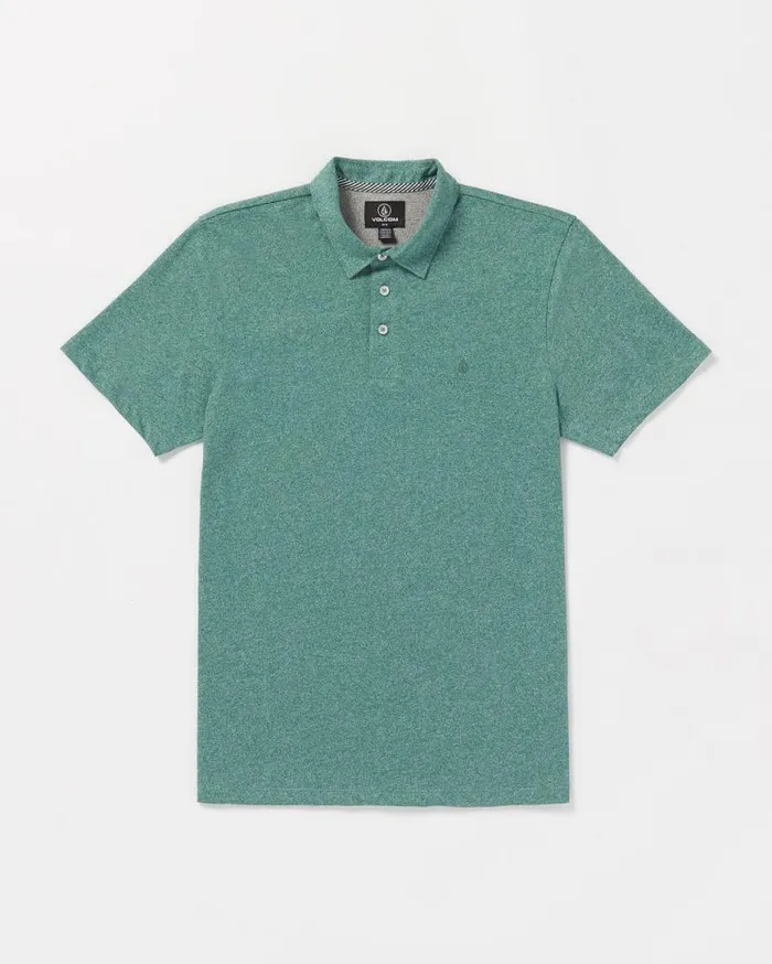 Wowzer Polo Short Sleeve Shirt 8211 Sea Green Mens Volcom Shirts and Flannels