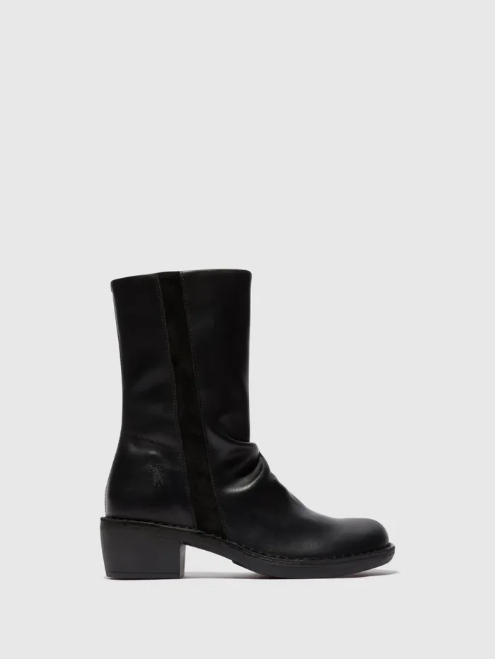 Zip Up Boots MECY092FLY BLACKBLACK Women Fly London Boots