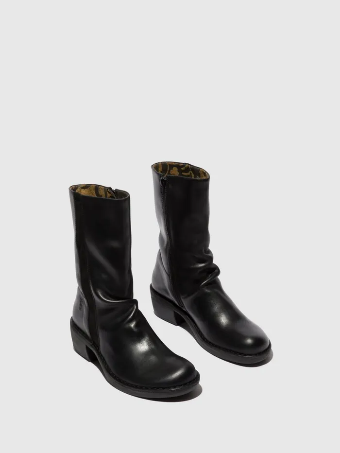 Zip Up Boots MECY092FLY BLACKBLACK Women Fly London Boots